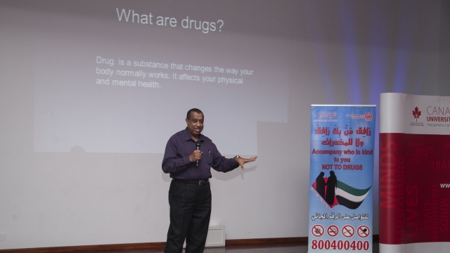 DUBAI WATCH TEAM VISITS CUD