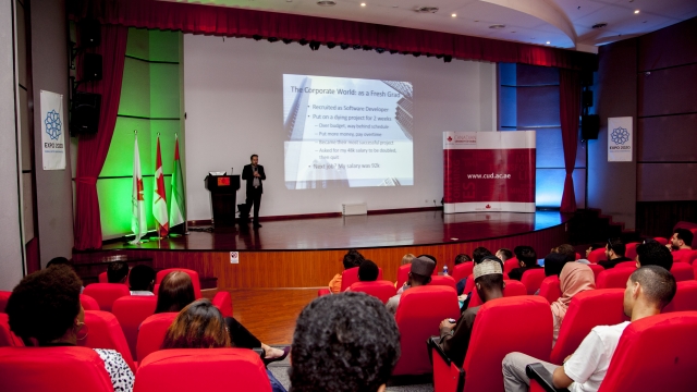 TECH CEO ENCOURAGES STUDENTS TO EXPLORE ENTREPRENEURSHIP