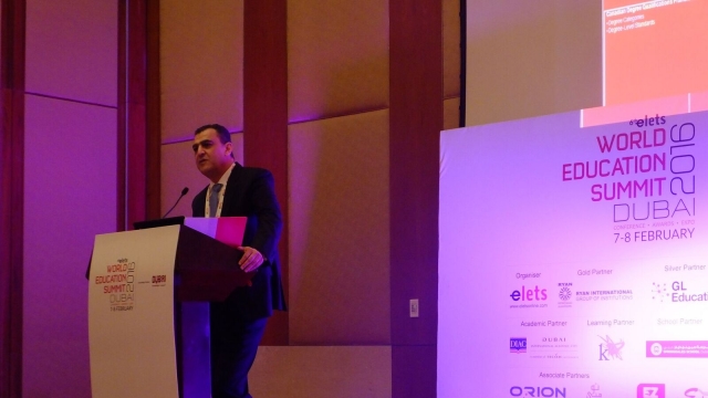 CUD PRESIDENT PRESENTS CANADIAN PERSPECTIVES IN LEARNING AT WORLD EDUCATION SUMMIT