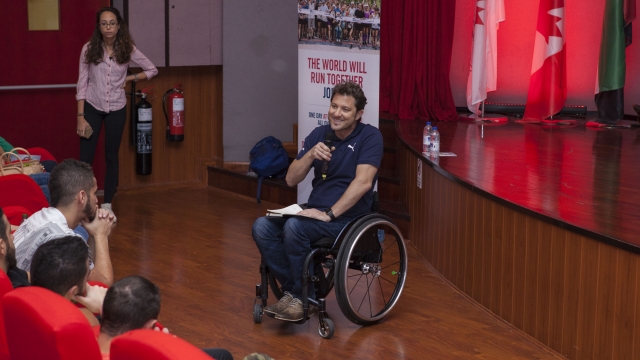 WINGS FOR LIFE AMBASSADOR DELIVERS INSPIRATIONAL TALK TO CUD STUDENTS 