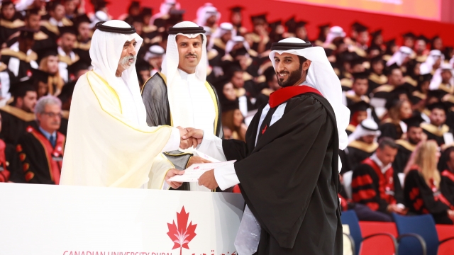 HE SHEIKH NAHYAN PRESIDES OVER CUD 10TH ANNIVERSARY CONVOCATION 
