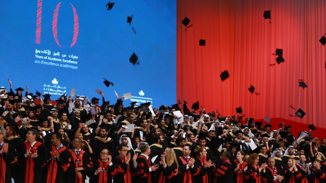 HE SHEIKH NAHYAN PRESIDES OVER CUD 10TH ANNIVERSARY CONVOCATION 