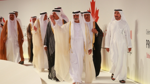 HE SHEIKH NAHYAN PRESIDES OVER CUD 10TH ANNIVERSARY CONVOCATION 