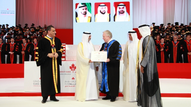 HE SHEIKH NAHYAN PRESIDES OVER CUD 10TH ANNIVERSARY CONVOCATION 