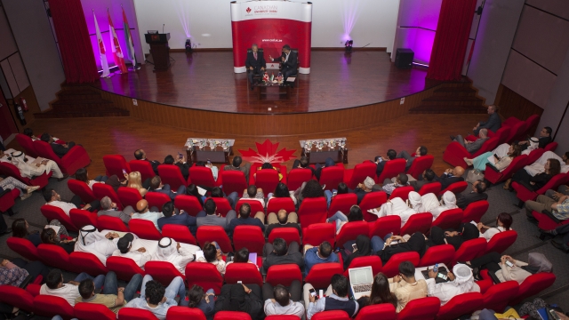 FORMER MALAYSIAN PRIME MINISTER VISITS CUD 