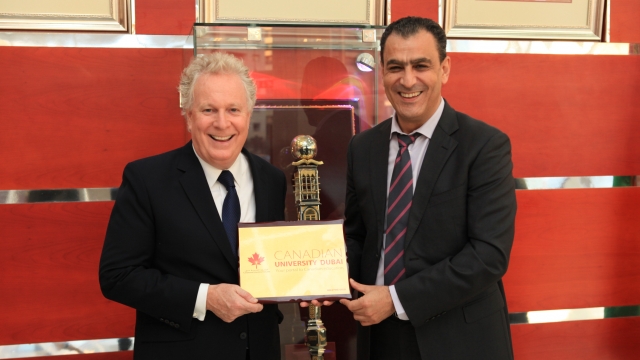 FORMER CANADIAN PREMIER DISCUSSES EDUCATION, IMMIGRATION AND THE ENVIRONMENT DURING VISIT TO CUD