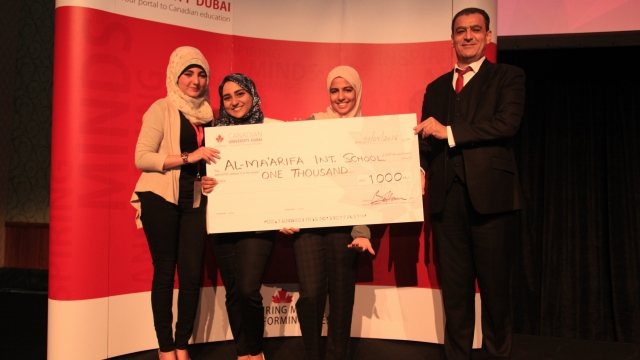 WATER CONSERVATION PROJECT WINS CUD HIGH SCHOOL INNOVATION CHALLENGE