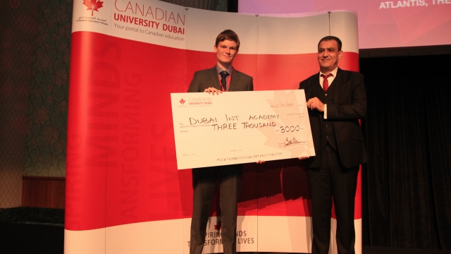 WATER CONSERVATION PROJECT WINS CUD HIGH SCHOOL INNOVATION CHALLENGE