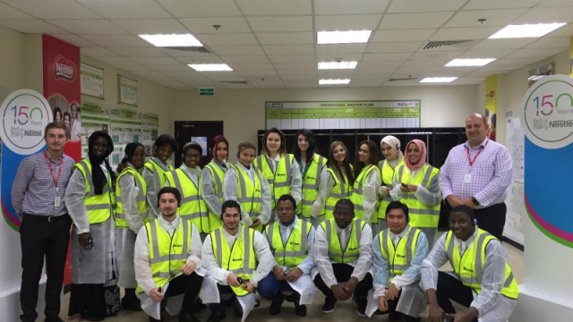NESTLE SITE VISIT PROVIDES INDUSTRY INSIGHTS FOR BUSINESS STUDENTS