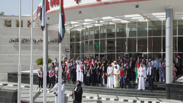 CUD COMMUNITY MARKS UAE FLAG DAY