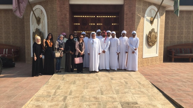 COMMUNICATION STUDENTS VISIT DUBAI POLICE COMMAND CENTER