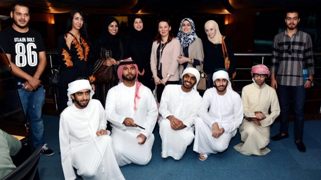 COMMUNICATION STUDENTS VISIT DUBAI POLICE COMMAND CENTER