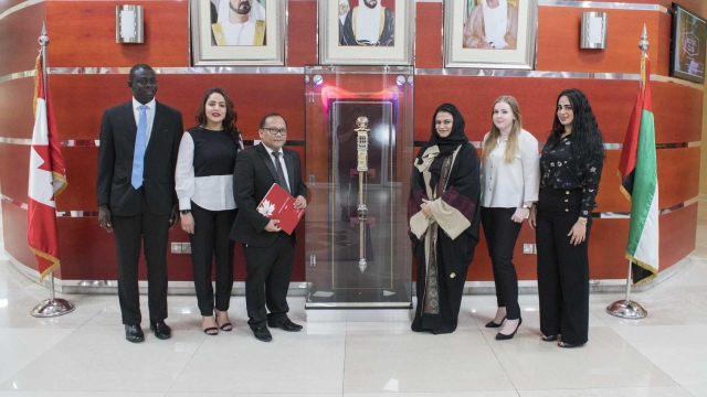 Winners of HRM Competition with Dr. Rommel