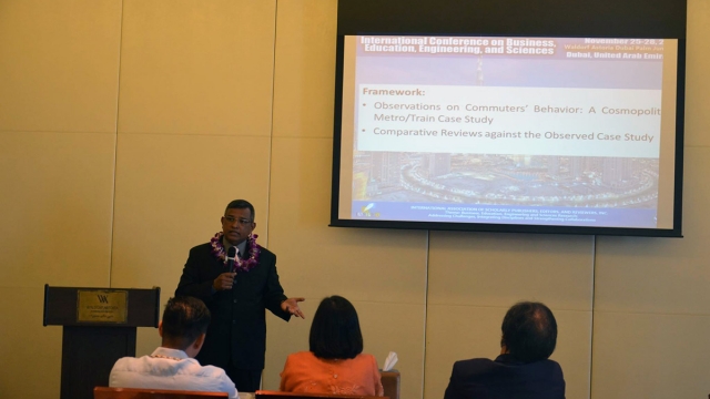 CUD FACULTY HONOURED AT INTERNATIONAL BUSINESS EDUCATION CONFERENCE