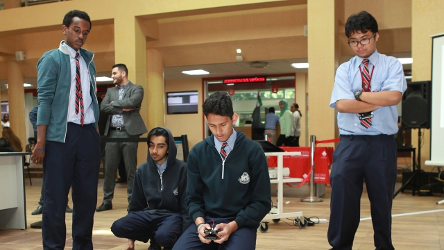 CUD HOSTS INAUGURAL HIGH SCHOOL ROBOTICS COMPETITION