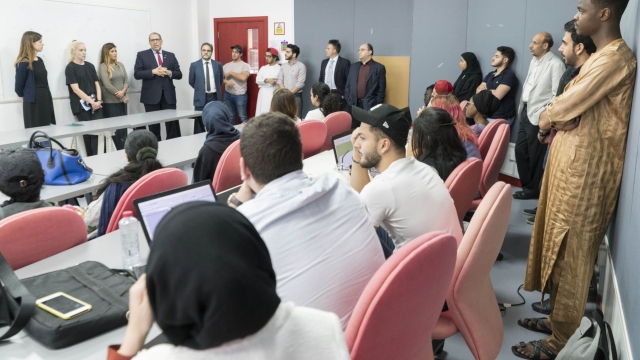 Visit by President, Ryerson University