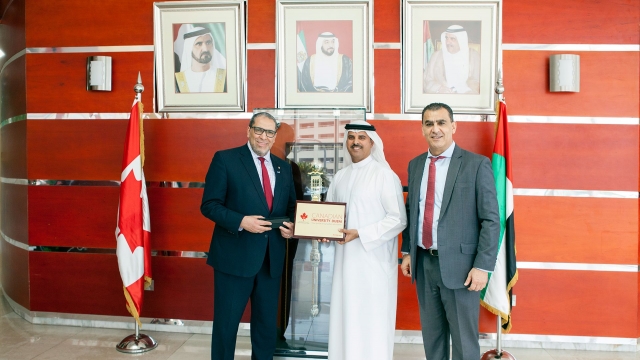 Ryerson University President Visits CUD