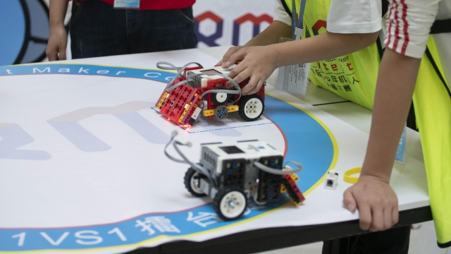 Chinese Students, Robotics Competition