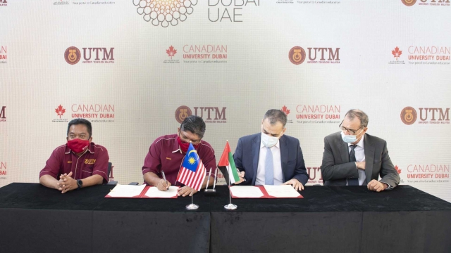 Canadian University Dubai signs MoU with Universiti Teknologi Malaysia