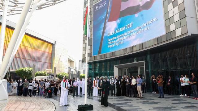 Canadian University Dubai celebrates UAE Flag Day