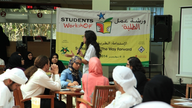 EEG Brings Environmental Message to Canadian University of Dubai