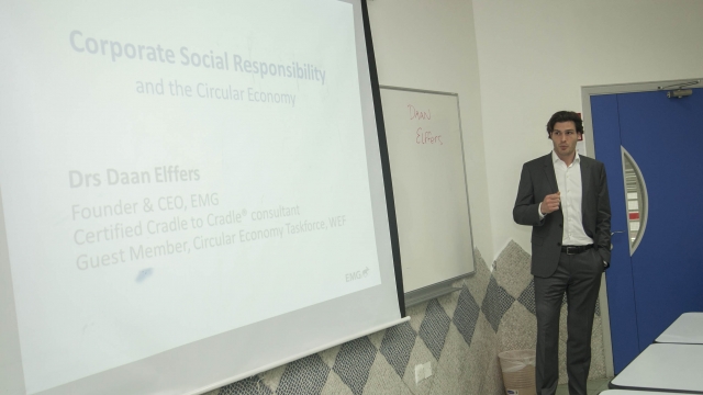 STUDENTS LEARN ABOUT BUSINESS BENEFITS OF CORPORATE SOCIAL RESPONSIBILITY