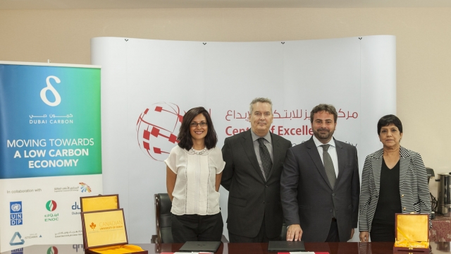 CENTRES OF EXCELLENCE JOIN FORCES IN GREEN ECONOMY INITIATIVE