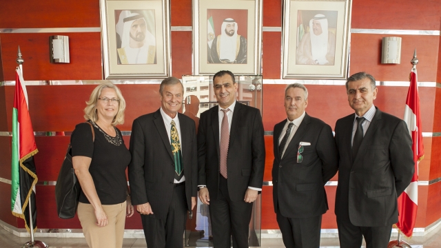 NEW BRUNSWICK CAPITAL’S MAYOR VISITS CANADIAN UNIVERSITY DUBAI