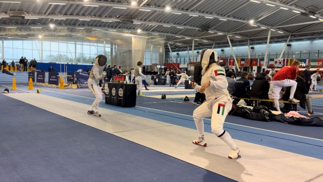 CUD Student Zainab Moosa Stars in International Fencing Competitions