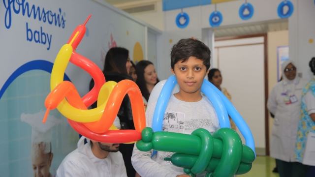 CUD Visits Children at Dubai Hospital with Friends of Cancer Patients