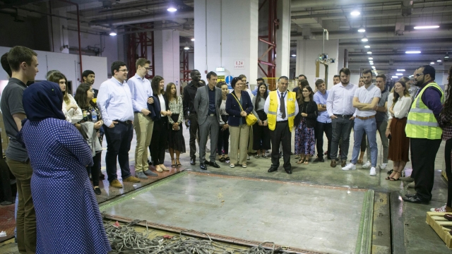 First leg of International Logistics Project successfully completed at Canadian University Dubai