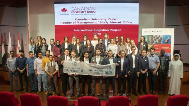 First leg of International Logistics Project successfully completed at Canadian University Dubai