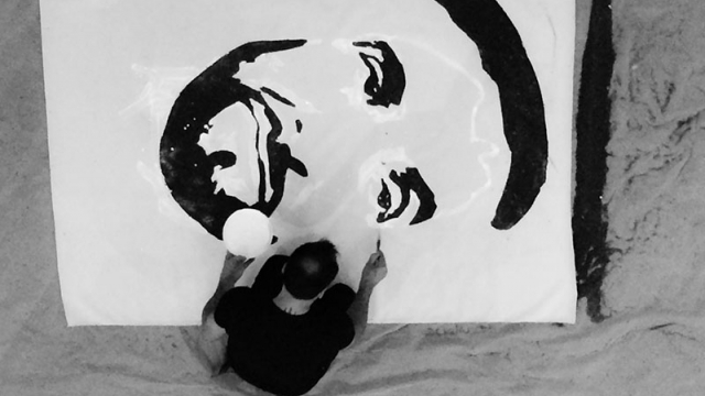 Largest Painting of Sheikh Zayed to Be Created in the Dubai Desert