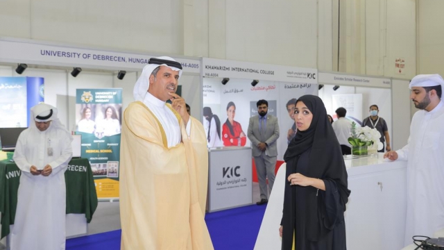 Canadian University Dubai Chancellor Opens Najah University Fair 2022