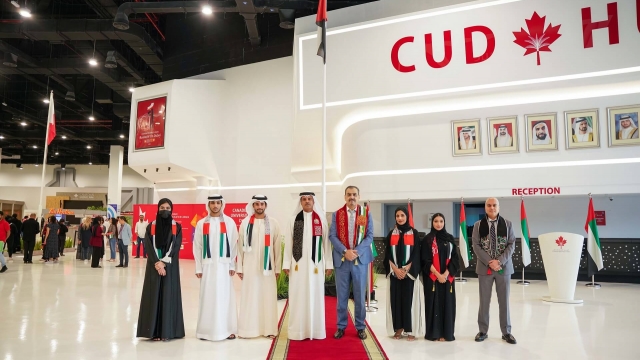 Commemorating UAE Flag Day at Canadian University Dubai | 2023