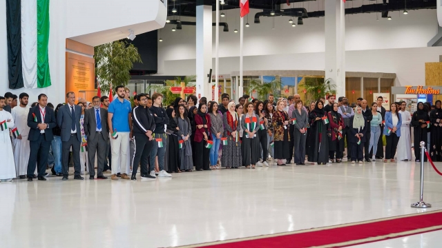 Commemorating UAE Flag Day at Canadian University Dubai | 2023