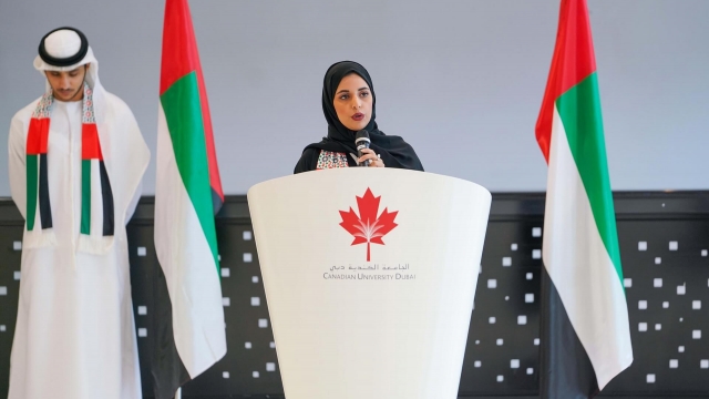 Commemorating UAE Flag Day at Canadian University Dubai | 2023