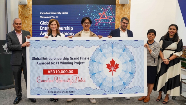 Canadian University Dubai students secure AED 10K backing for innovation to tackle food waste