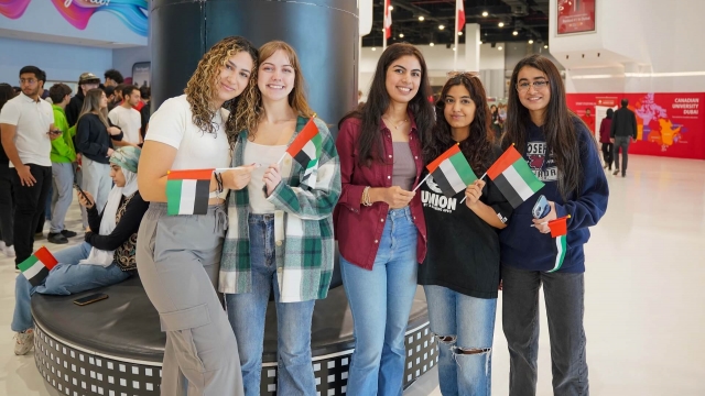 Commemorating UAE Flag Day at Canadian University Dubai | 2023