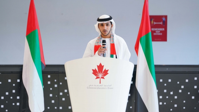 Commemorating UAE Flag Day at Canadian University Dubai | 2023