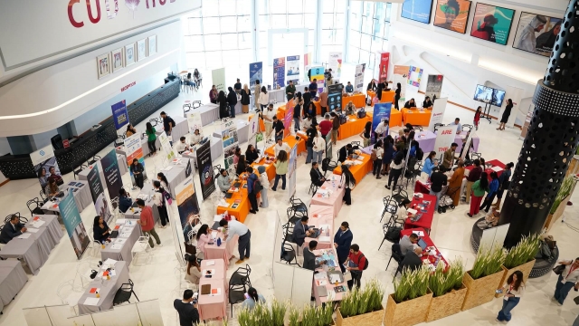 Over 30 Businesses Participate in CUD's Annual Career Fair to Inspire Students' Career Exploration