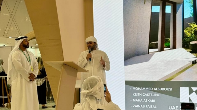 CUD Architecture and Interior Design Students Shine at COP28 Global Forum