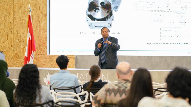 Innovations in Aerospace Systems: Dr. Krishna Kumar's Lecture at Canadian University Dubai 