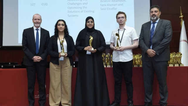 CUD Students won at The 15th Annual Undergraduate Research Conference and Applied Computing