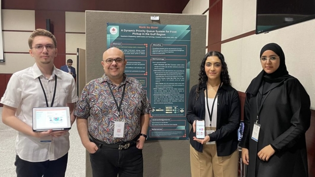 CUD Students won at The 15th Annual Undergraduate Research Conference and Applied Computing