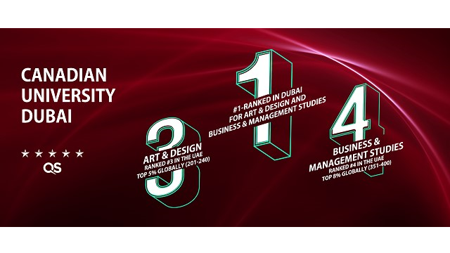 Canadian University Dubai Ranks High in QS World University Rankings by Subject 