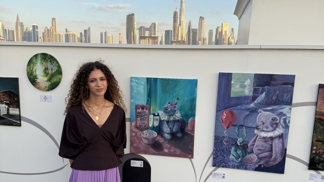 Canadian University Dubai Students Exhibit at Noor Royal Gallery in Dubai